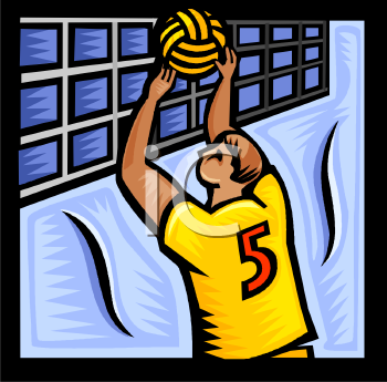 girl playing volleyball clipart. beach volleyball clipart