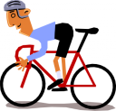 Biking Clipart