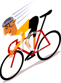 Biking Clipart