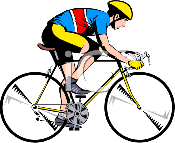 Biking Clipart