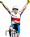 Biking Clipart