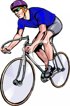 Biking Clipart