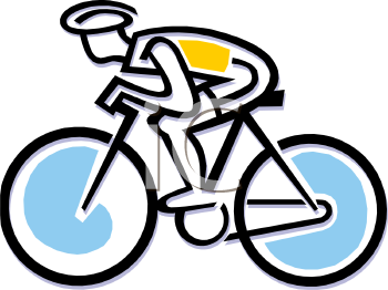 Biking Clipart