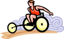 Biking Clipart