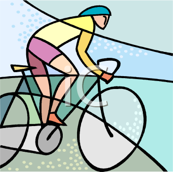 Biking Clipart