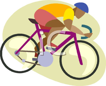 Biking Clipart