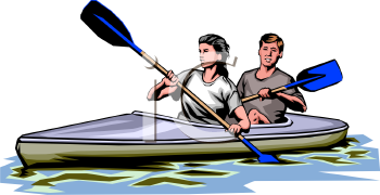 Canoe and Kayak Clipart