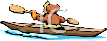 Canoe and Kayak Clipart