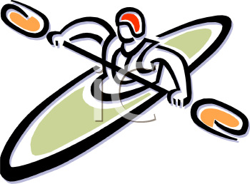 Canoe and Kayak Clipart