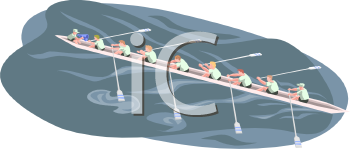 Rowing Clipart