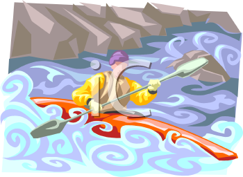 Canoe and Kayak Clipart