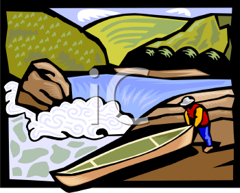 Canoe and Kayak Clipart