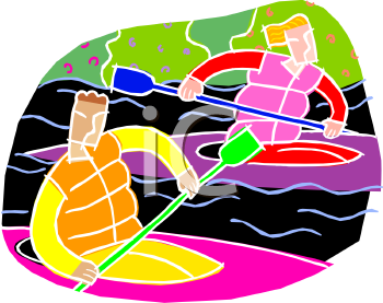 Canoe and Kayak Clipart