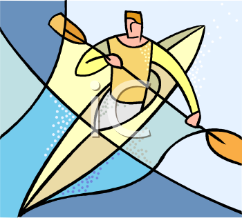 Canoe and Kayak Clipart