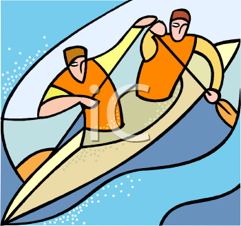 Canoe and Kayak Clipart