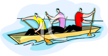 Rowing Clipart