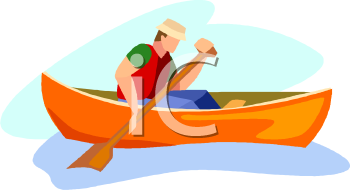 Canoe and Kayak Clipart