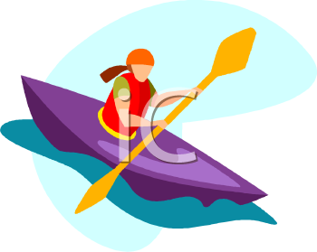 Canoe and Kayak Clipart