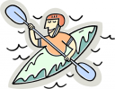 Canoe and Kayak Clipart