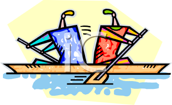 Rowing Clipart