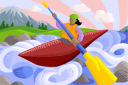 Canoe and Kayak Clipart