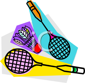 badminton clipart