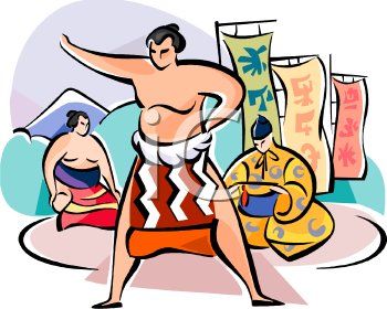 Wrestling Clipart