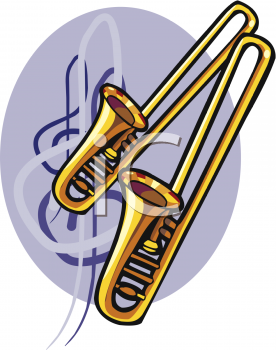 Royalty Free Trumpet Clipart