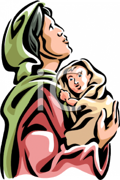 Virgin Mary Clipart