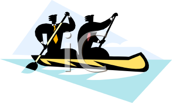 Canoe and Kayak Clipart