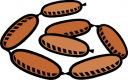 Sausage Clipart