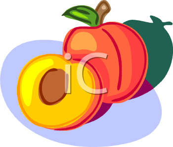 Peach Clipart