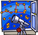 Telescope Clipart