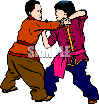 Wrestling Clipart