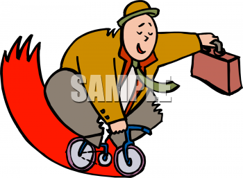 Biking Clipart