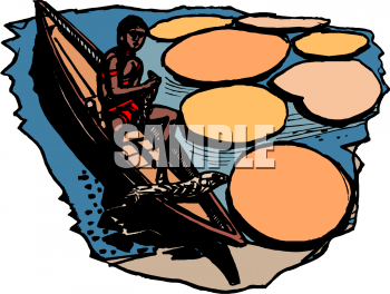 Canoe Clipart