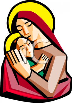 Virgin Mary Clipart