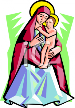 Virgin Mary Clipart