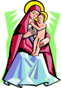 Virgin Mary Clipart