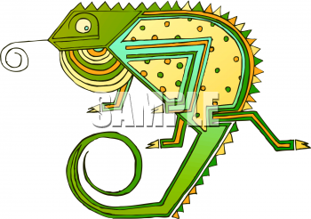 Chameleon Clipart