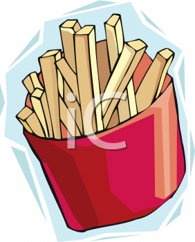 French Fries Clipart