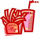 French Fries Clipart