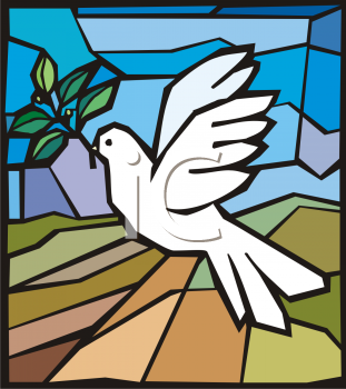 free christian clipart of doves