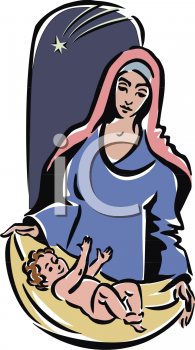 Virgin Mary Clipart