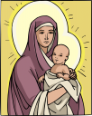 Virgin Mary Clipart