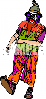 Clowns Clipart