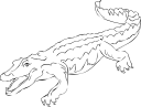 Crocodile Clipart