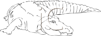 Crocodile Clipart