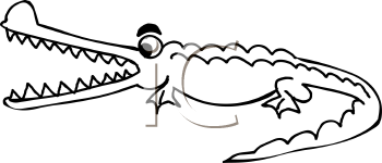 Crocodile Clipart