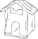 Dog+house+clipart